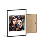 Poster mit Holzrahmen, Art.-Nr. AP 00123 P