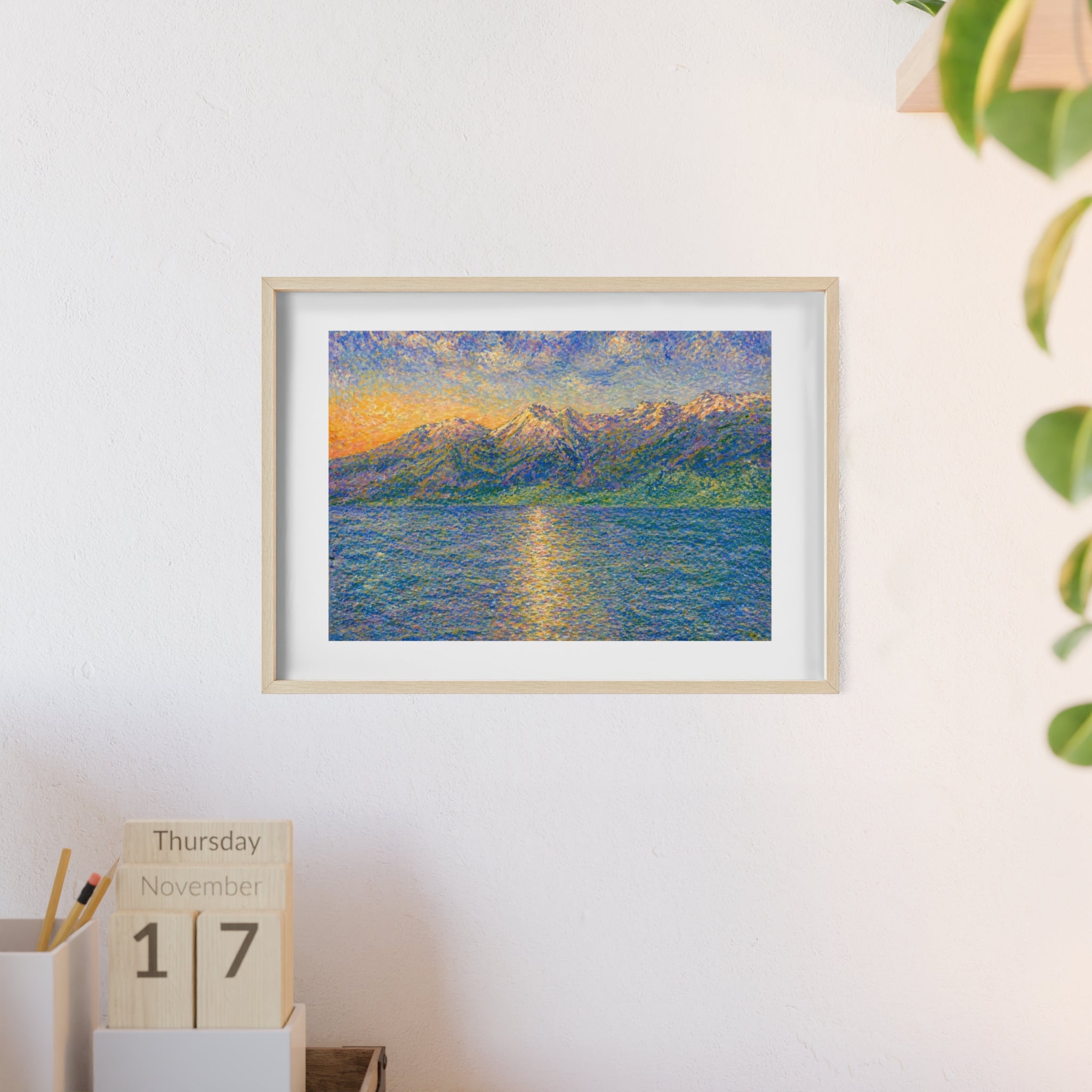 Poster mit Holzrahmen, Art.-Nr. AP 00168 P