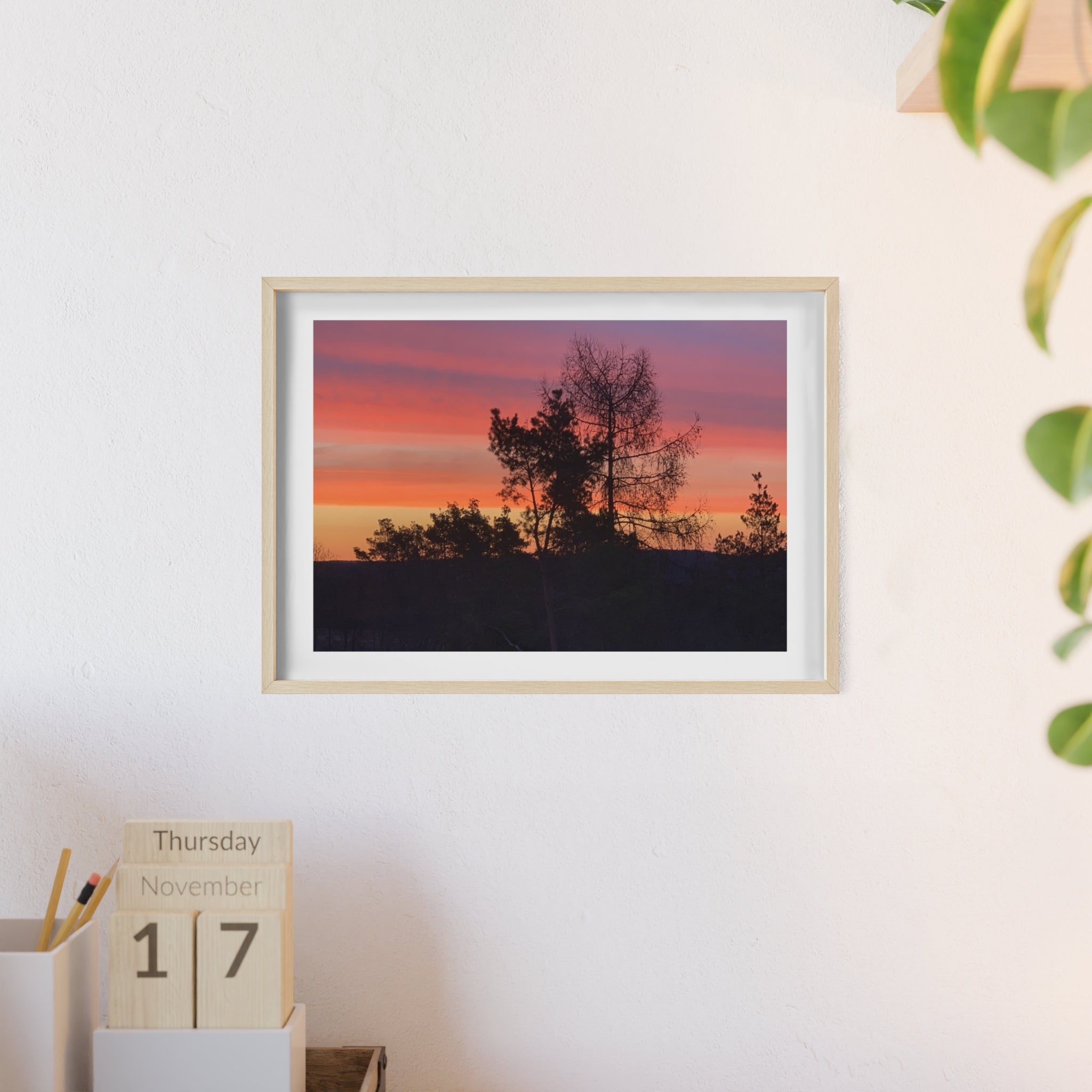 Poster mit Holzrahmen, Art.-Nr. NA 00136 P