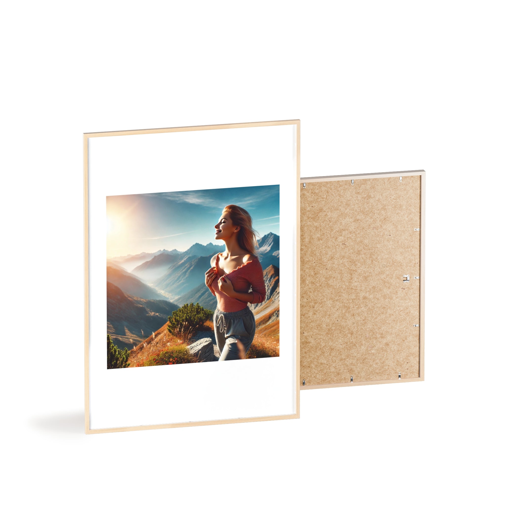 Poster mit Holzrahmen, Art-Nr. AP 00132 P