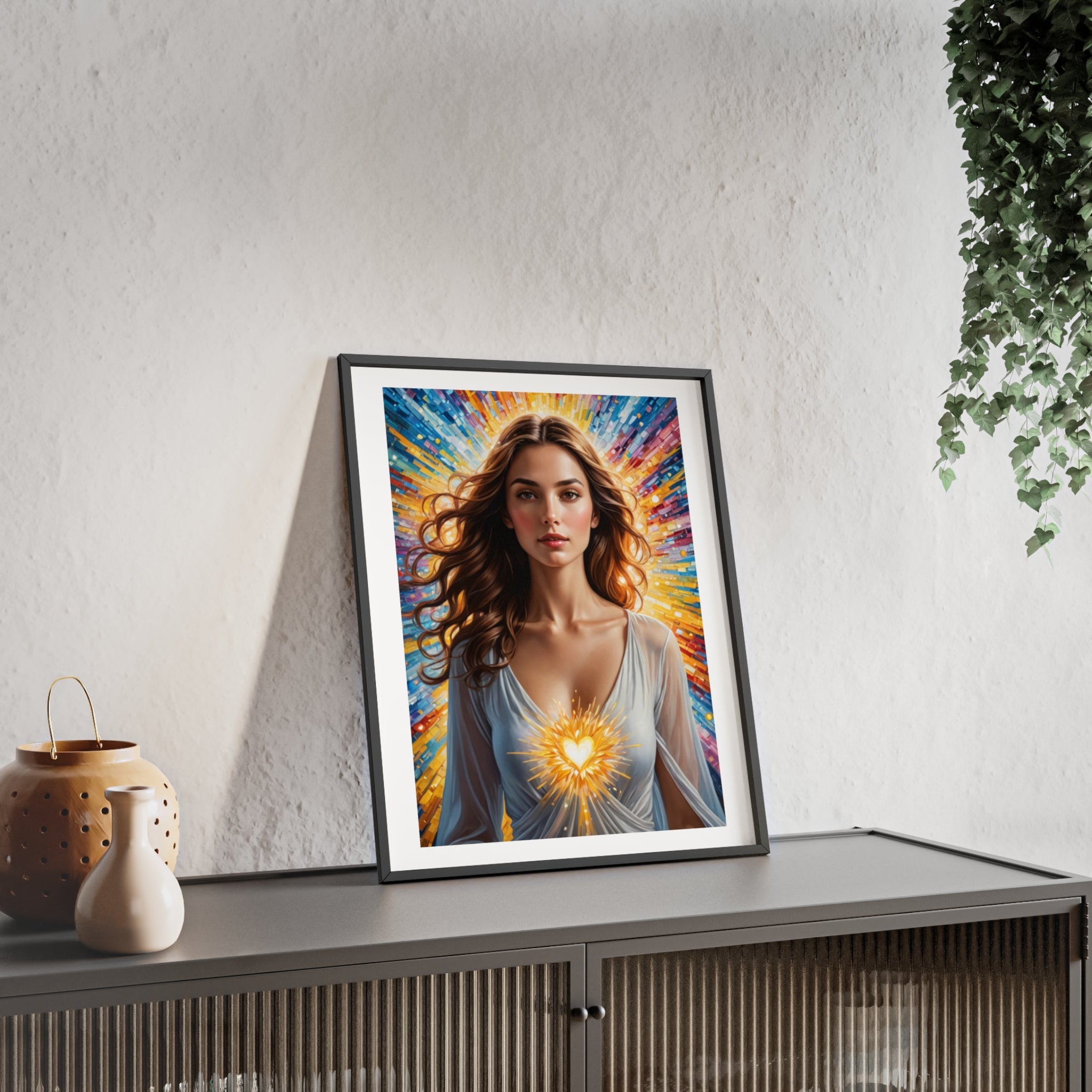 Poster mit Holzrahmen, Art.-Nr. FY 00108 P