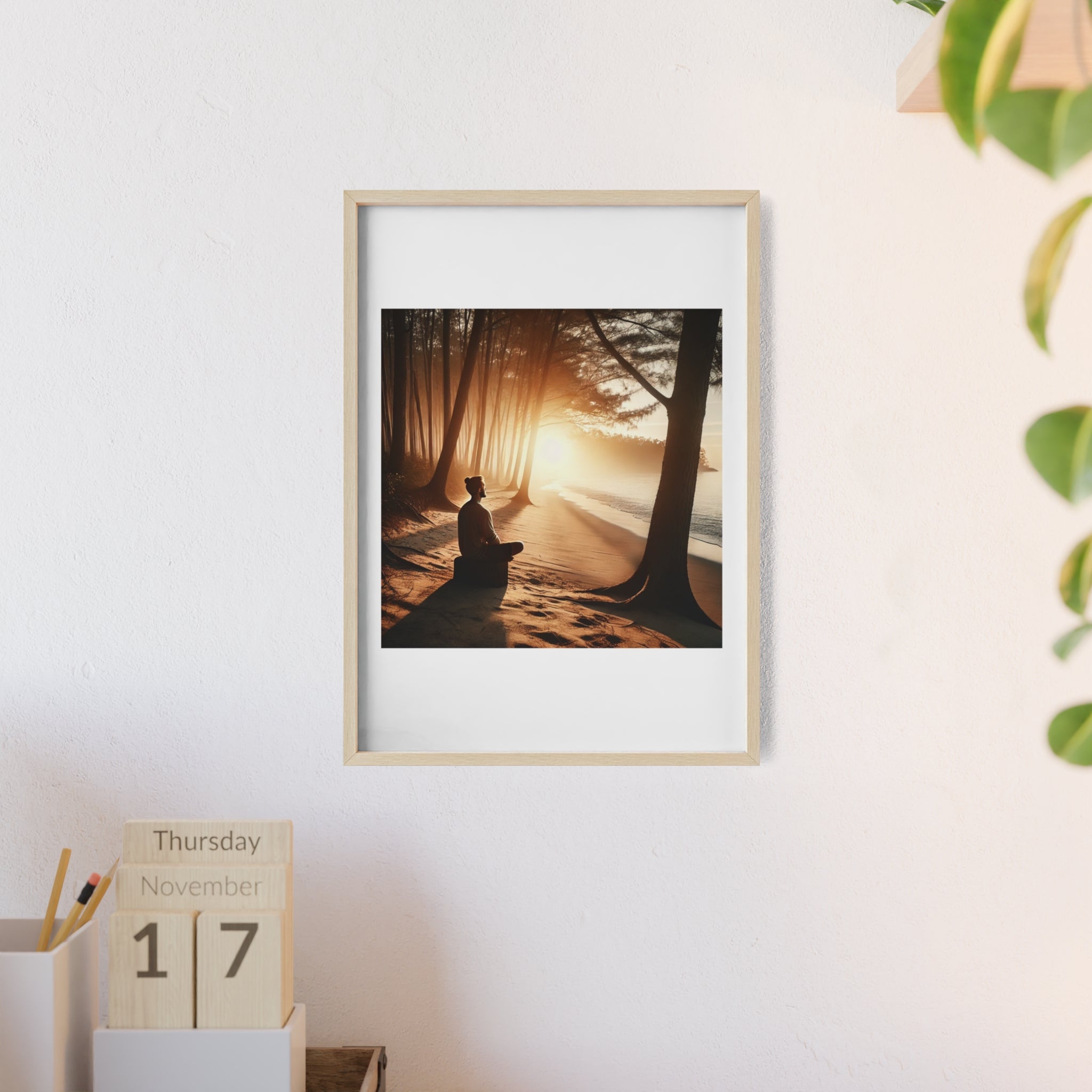 Poster mit Holzrahmen, Art.-Nr. AP 00162 P