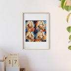 Poster mit Holzrahmen, Art.-Nr. AP 00126 P