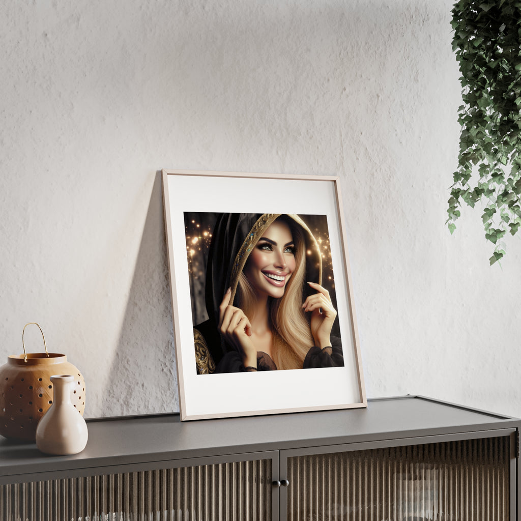 Poster mit Holzrahmen, Art.-Nr. AP 00159 P