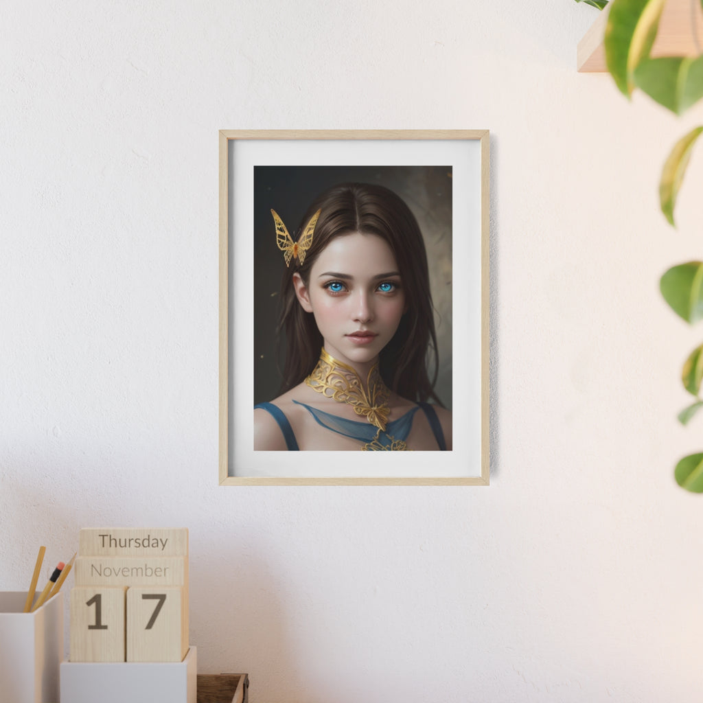 Poster mit Holzrahmen, Art.-Nr. FY 00125 P