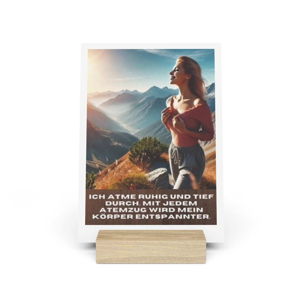 Aufsteller mit Ständer, Art.-Nr. G 004-9