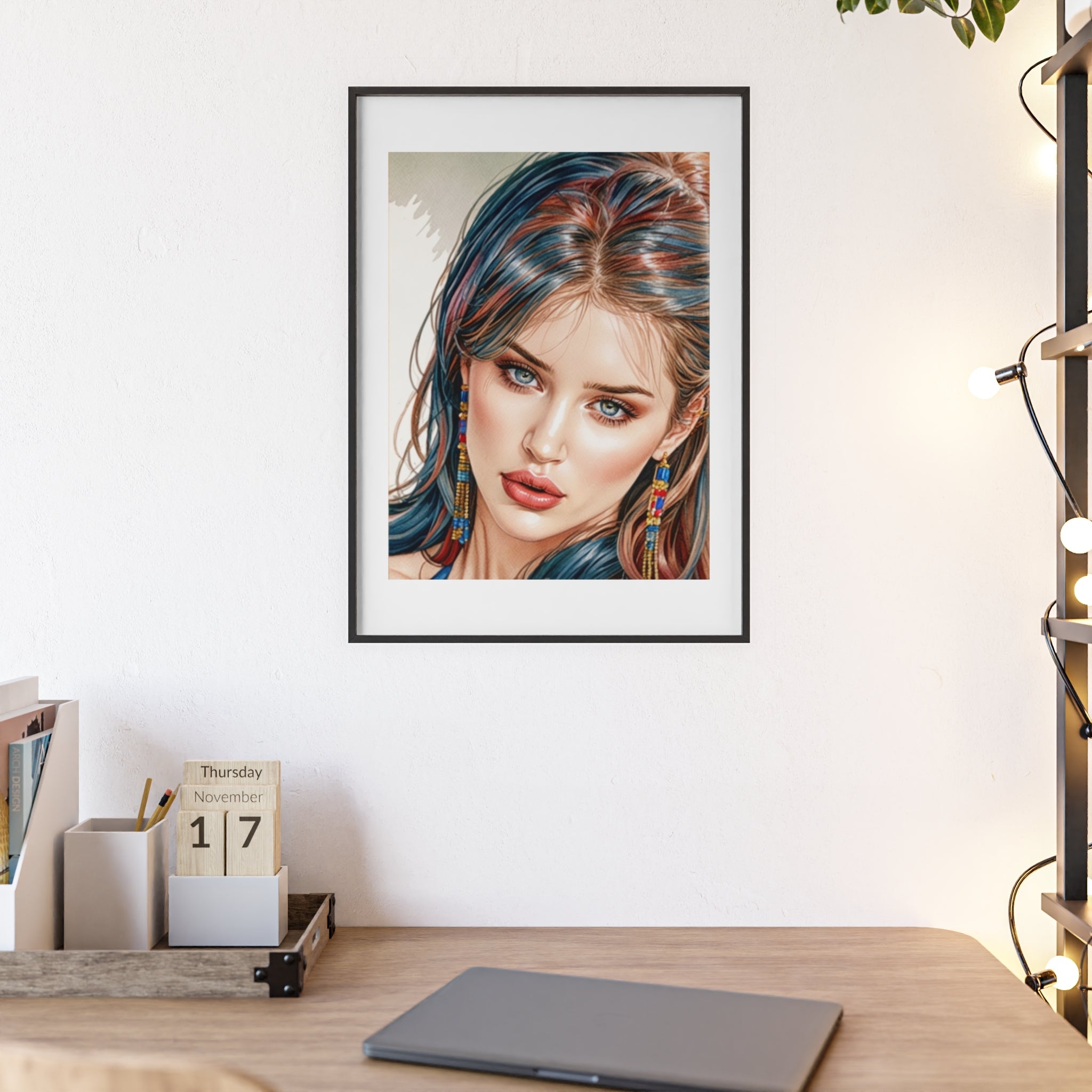 Poster mit Holzrahmen, Art.-Nr. AP 00136 P