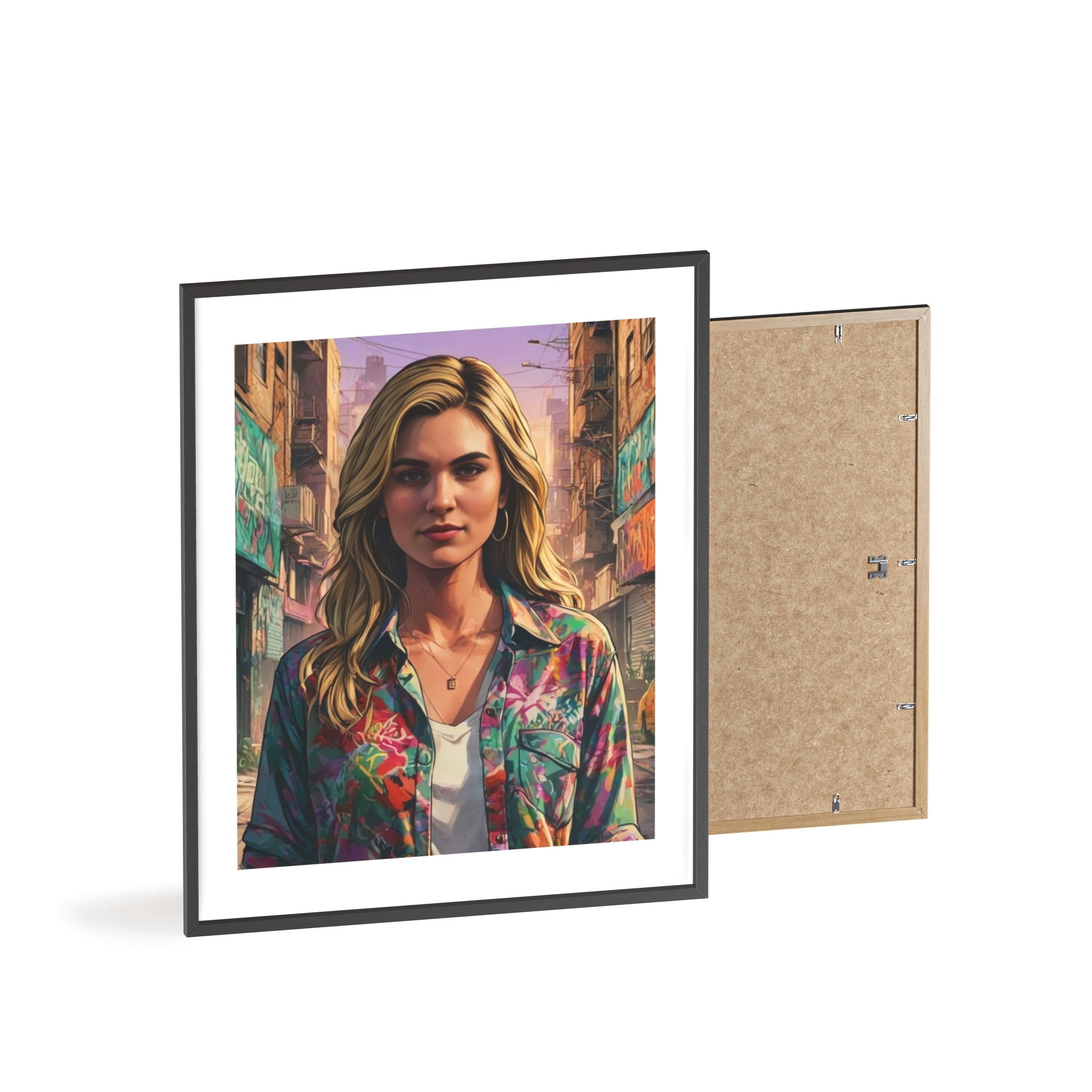 Poster mit Holzrahmen, Art.-Nr. AP 00154 P