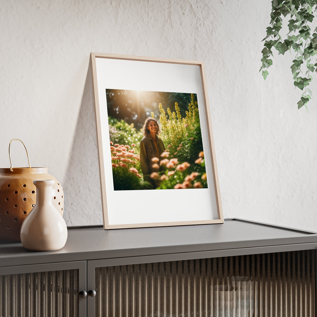 Poster mit Holzrahmen, Art.-Nr. AP 00129 P