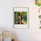 Poster mit Holzrahmen, Art.-Nr. AP 00104 P