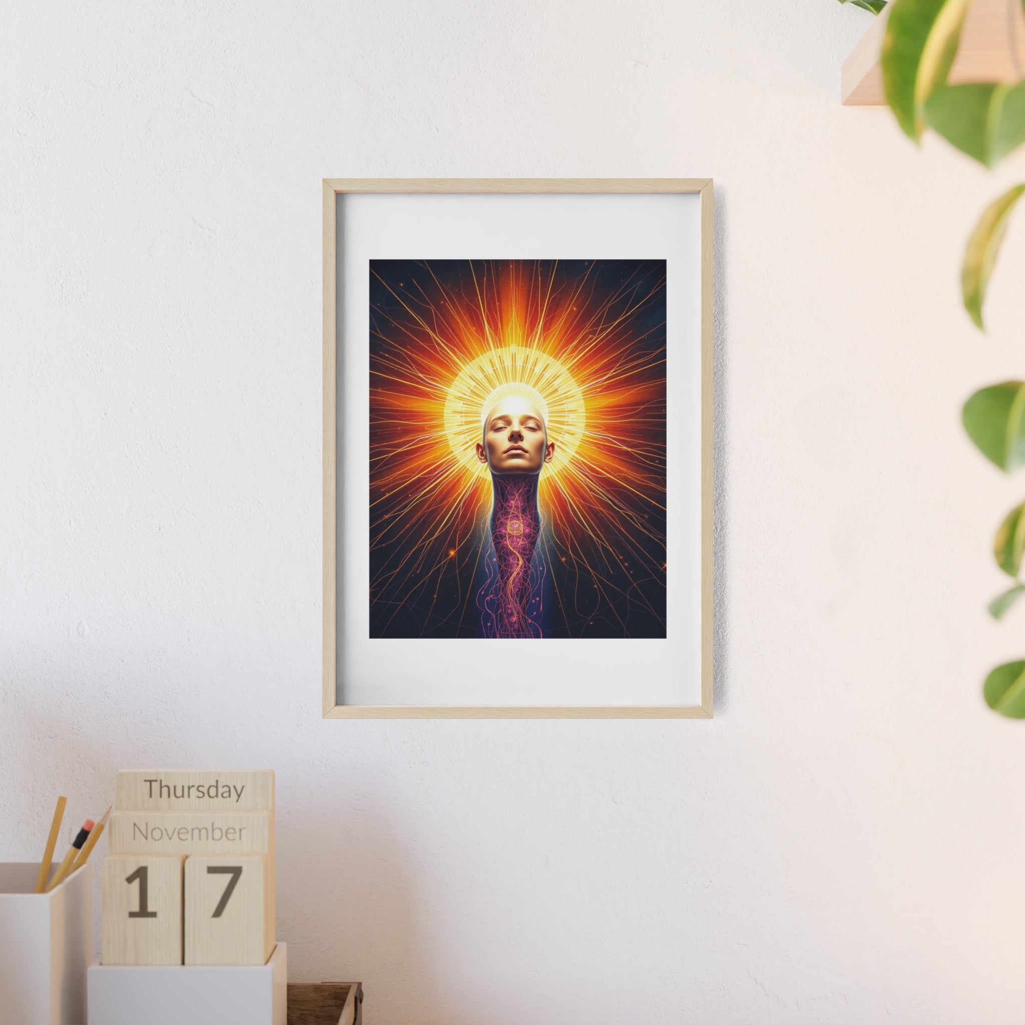 Poster mit Holzrahmen, Art.-Nr. MY 00102 P