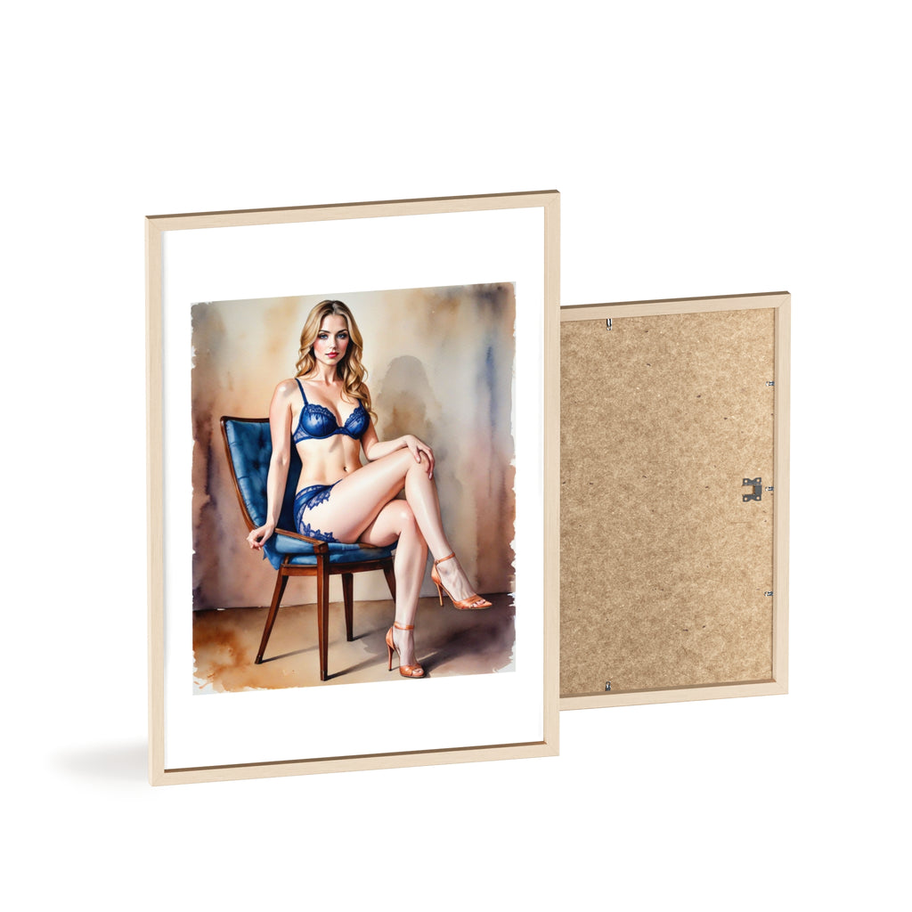 Poster mit Holzrahmen, Art.-Nr. AP 00142 P