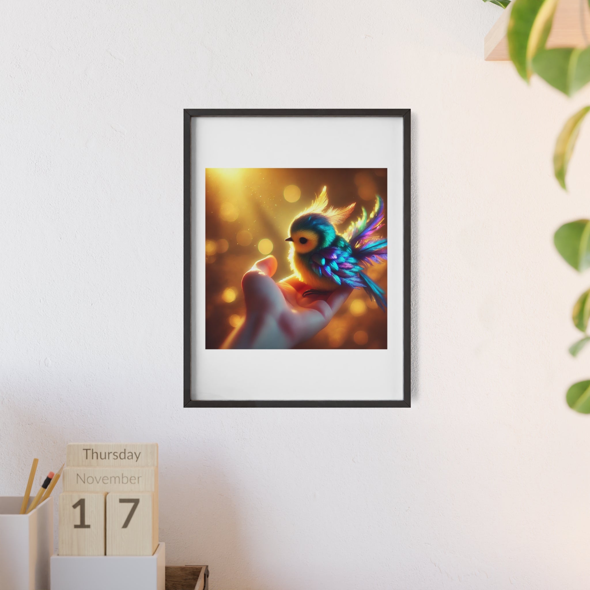 Poster mit Holzrahmen, Art.-Nr. FY 00112 P