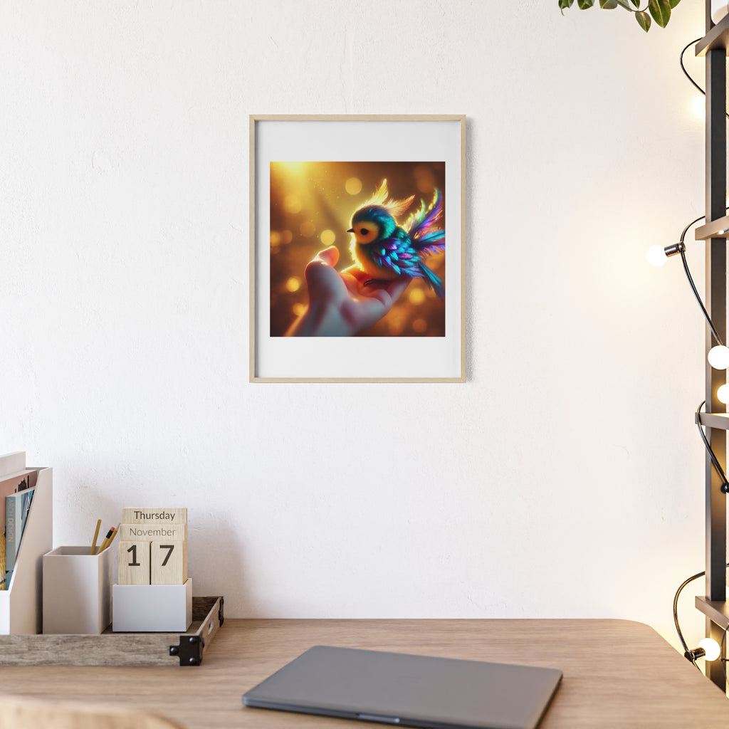 Poster mit Holzrahmen, Art.-Nr. FY 00112 P