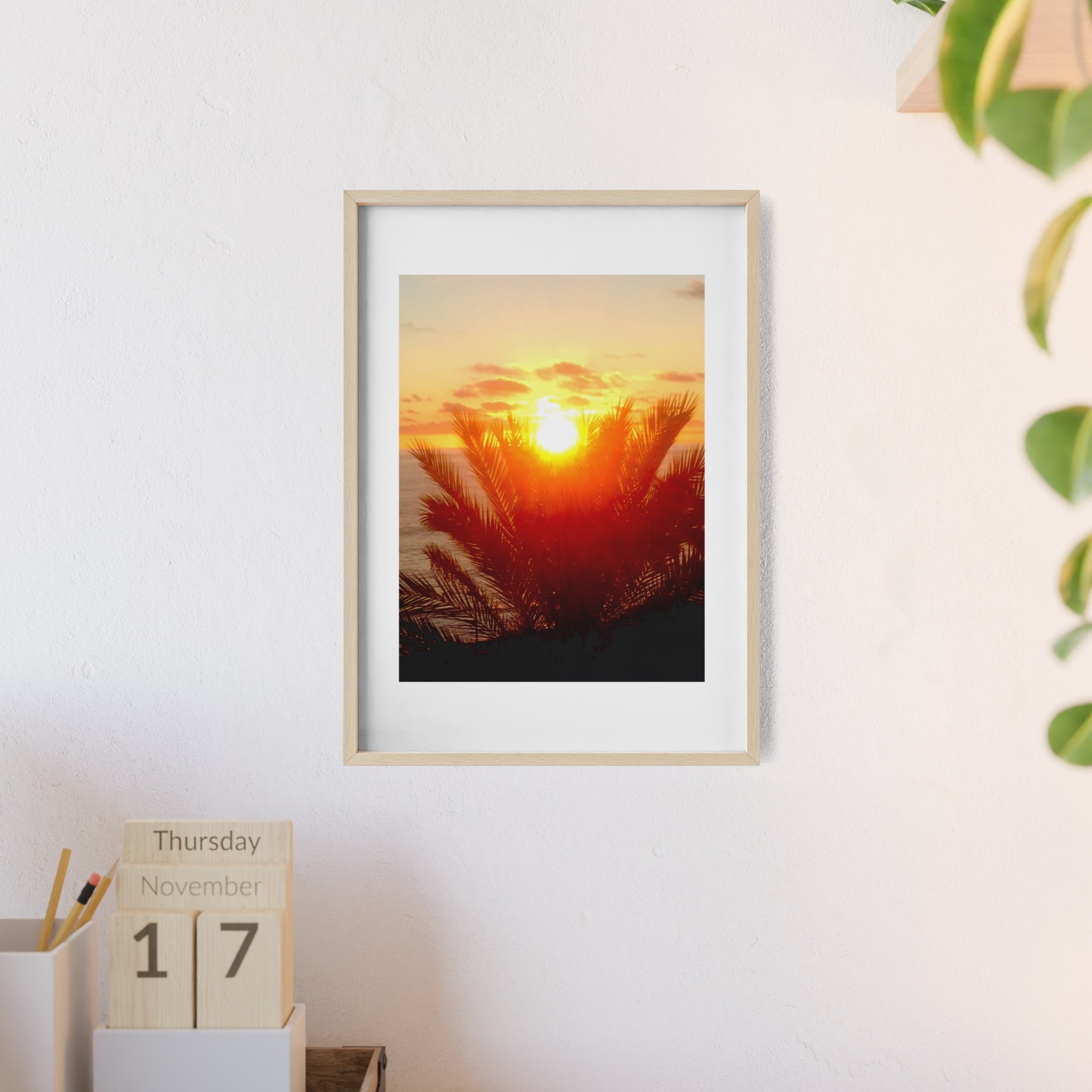 Poster mit Holzrahmen, Art.-Nr. NA 00138 P