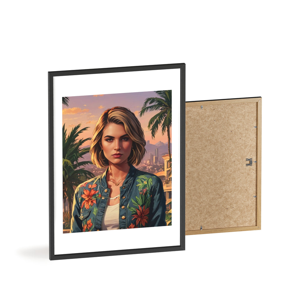 Poster mit Holzrahmen, Art.-Nr. AP 00151 P