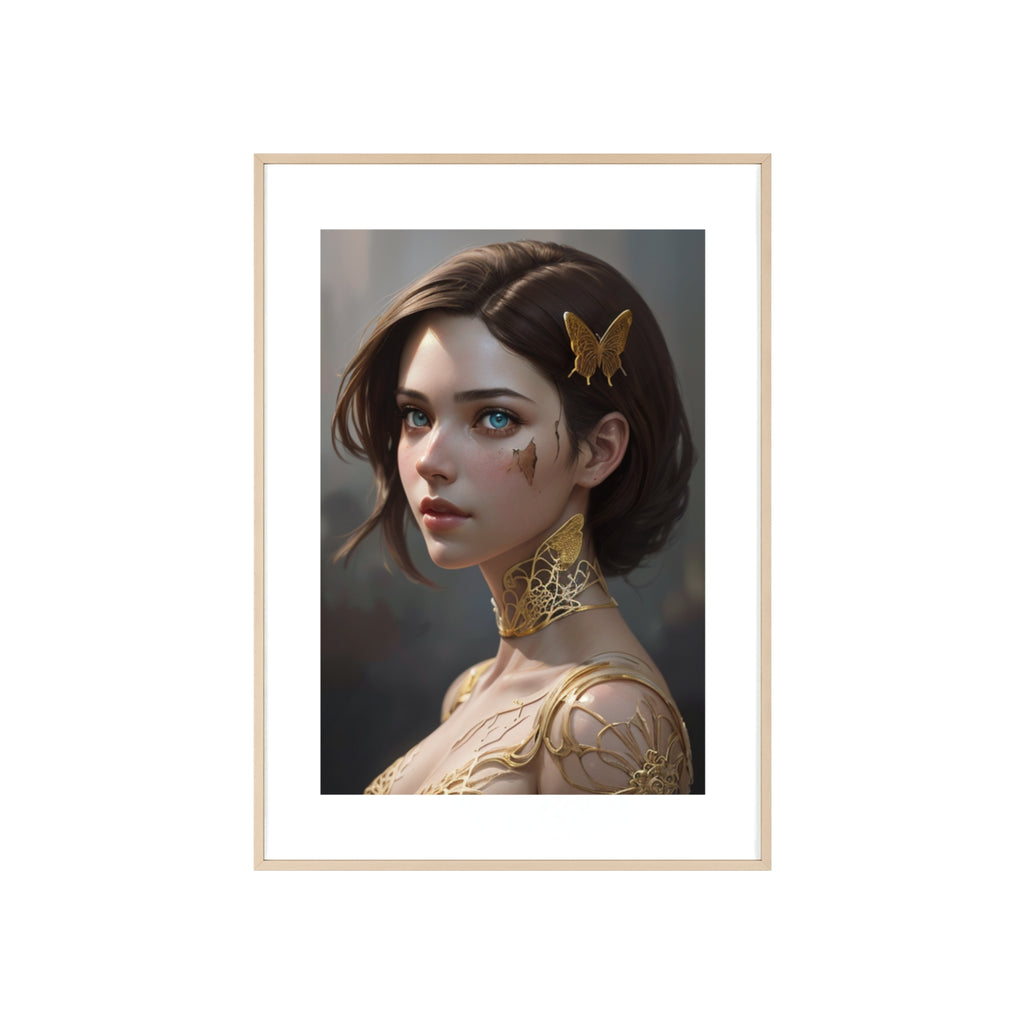 Poster mit Holzrahmen, Art.-Nr. FY 00131 P