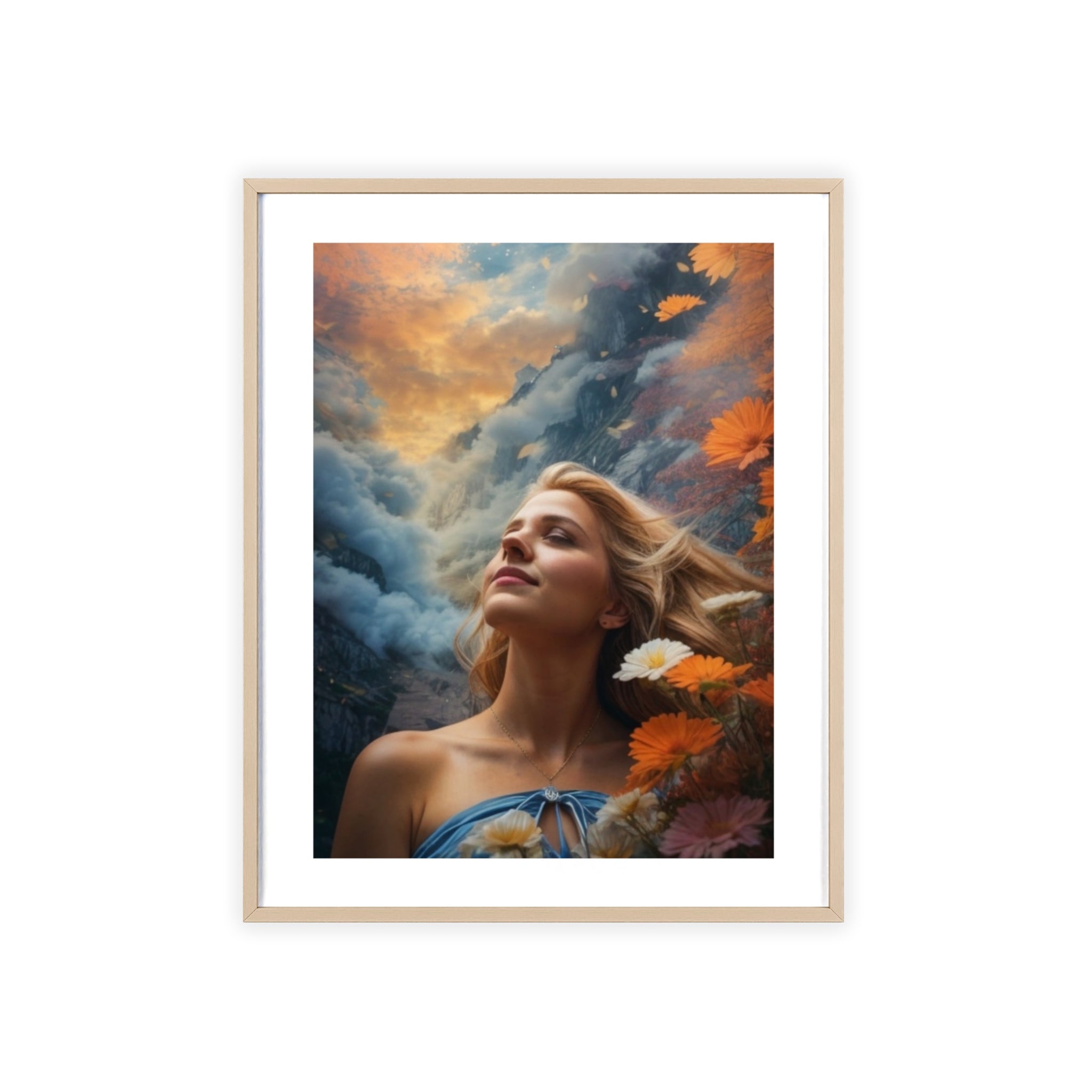 Poster mit Holzrahmen, Art.-Nr. AP 00139 P