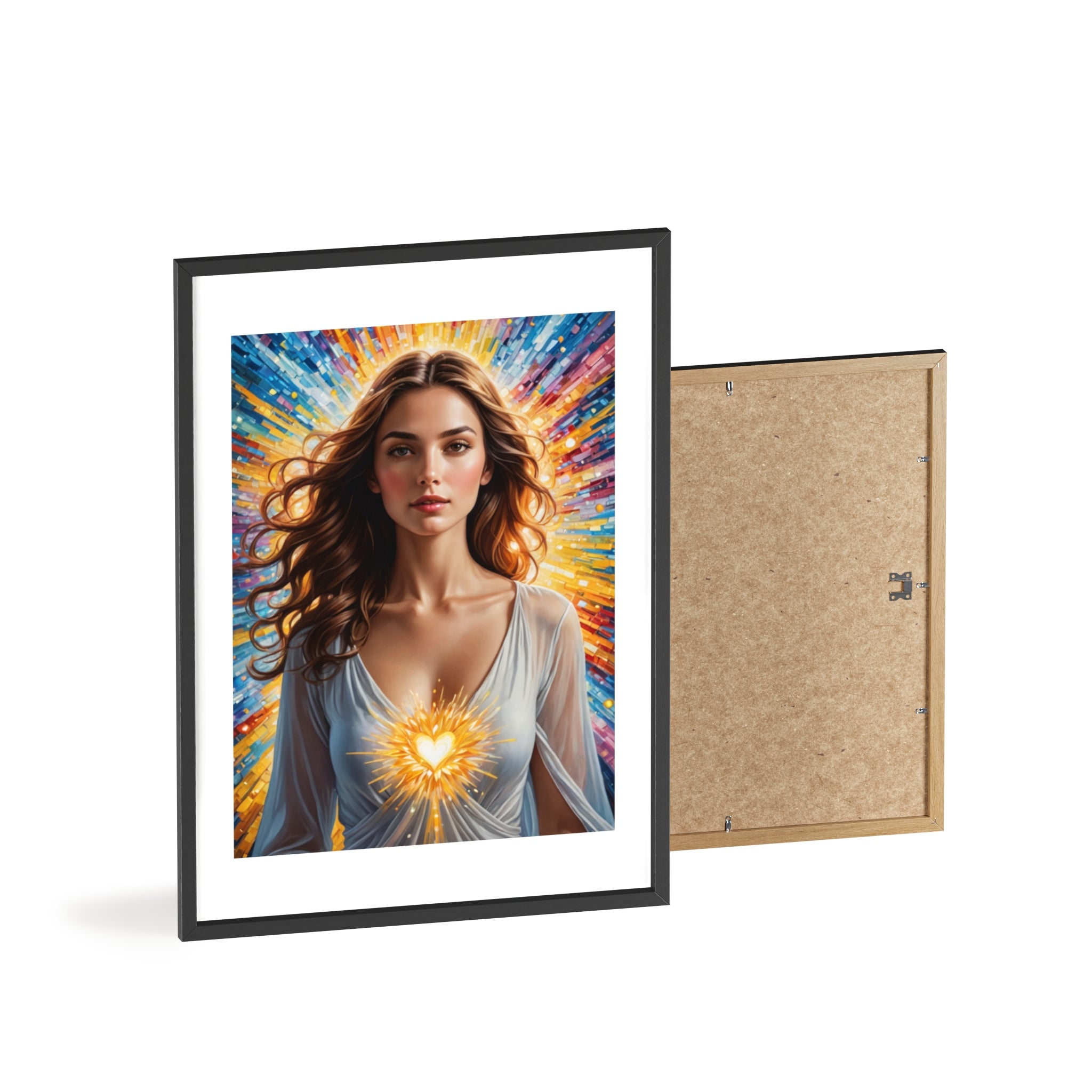 Poster mit Holzrahmen, Art.-Nr. FY 00108 P