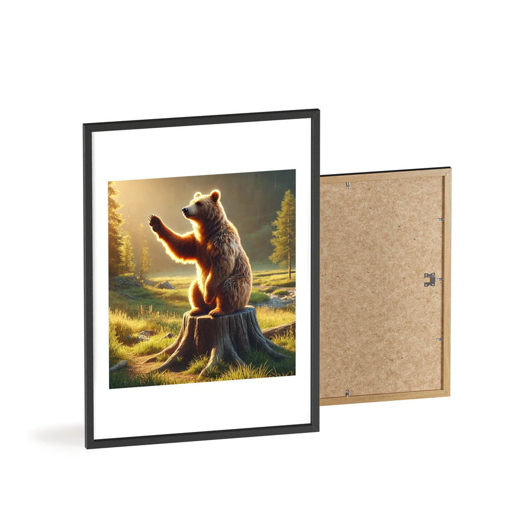 Poster mit Holzrahmen, Art.-Nr. FY 00111 P