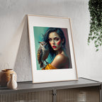 Poster mit Holzrahmen, Art.-Nr. FY 00121 P