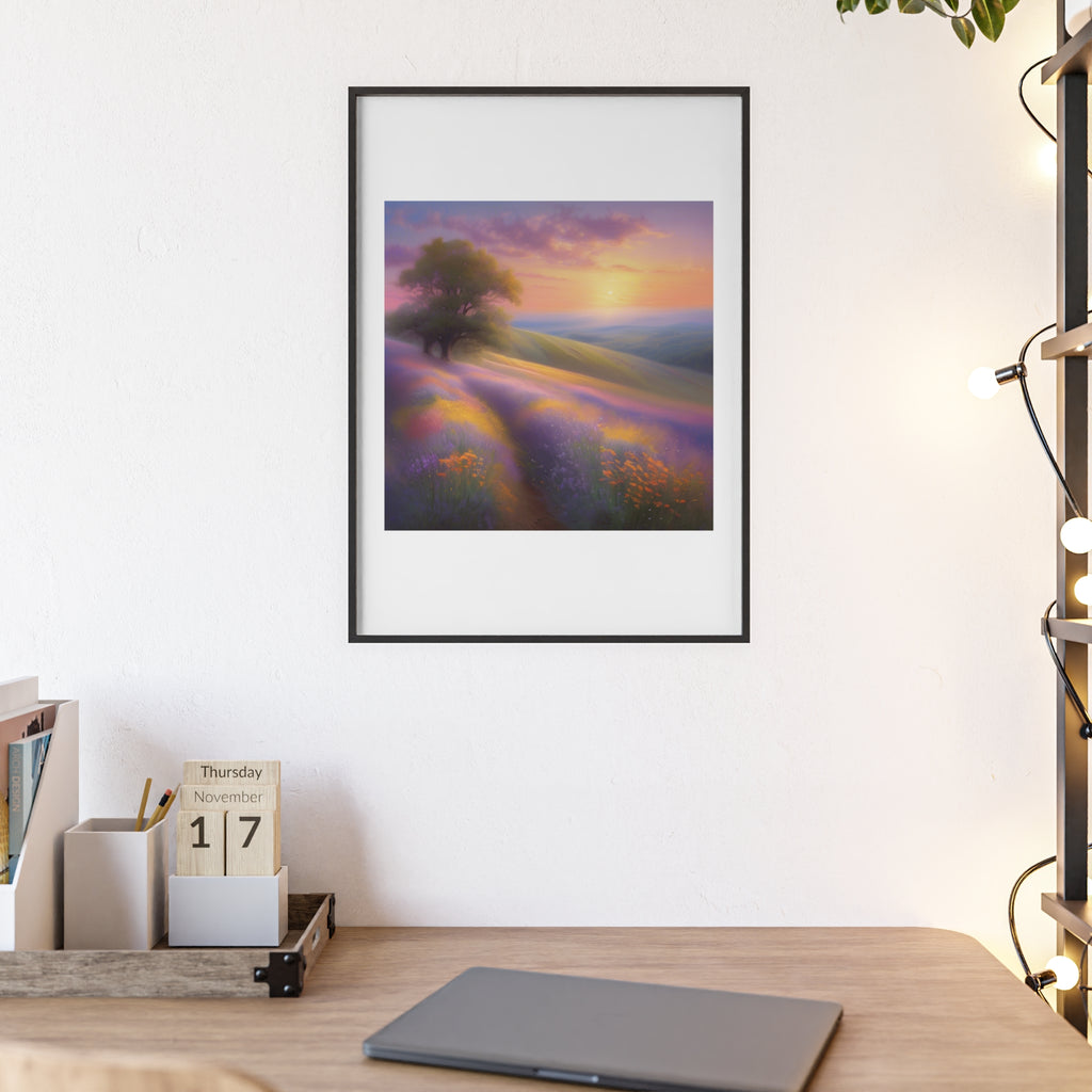 Poster mit Holzrahmen, Art.-Nr. FY 00136 P