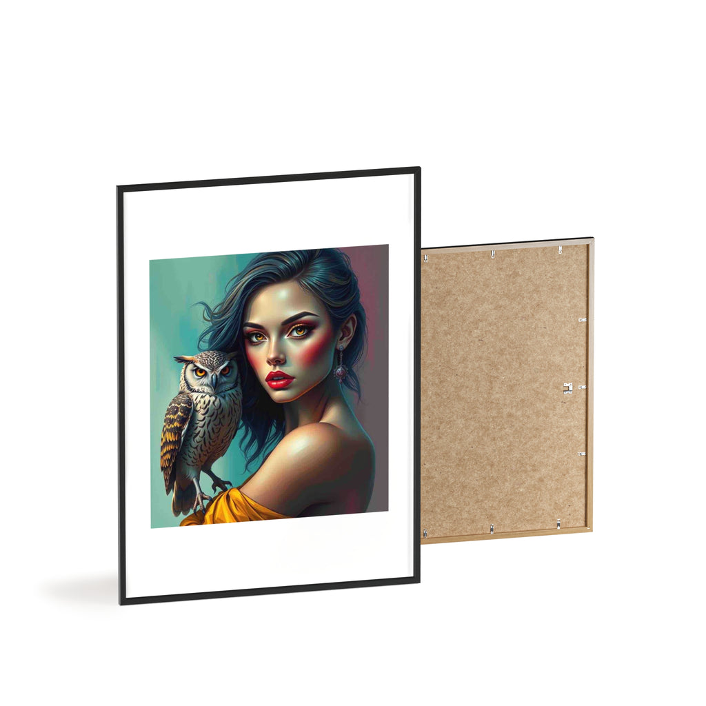 Poster mit Holzrahmen, Art.-Nr. FY 00121 P