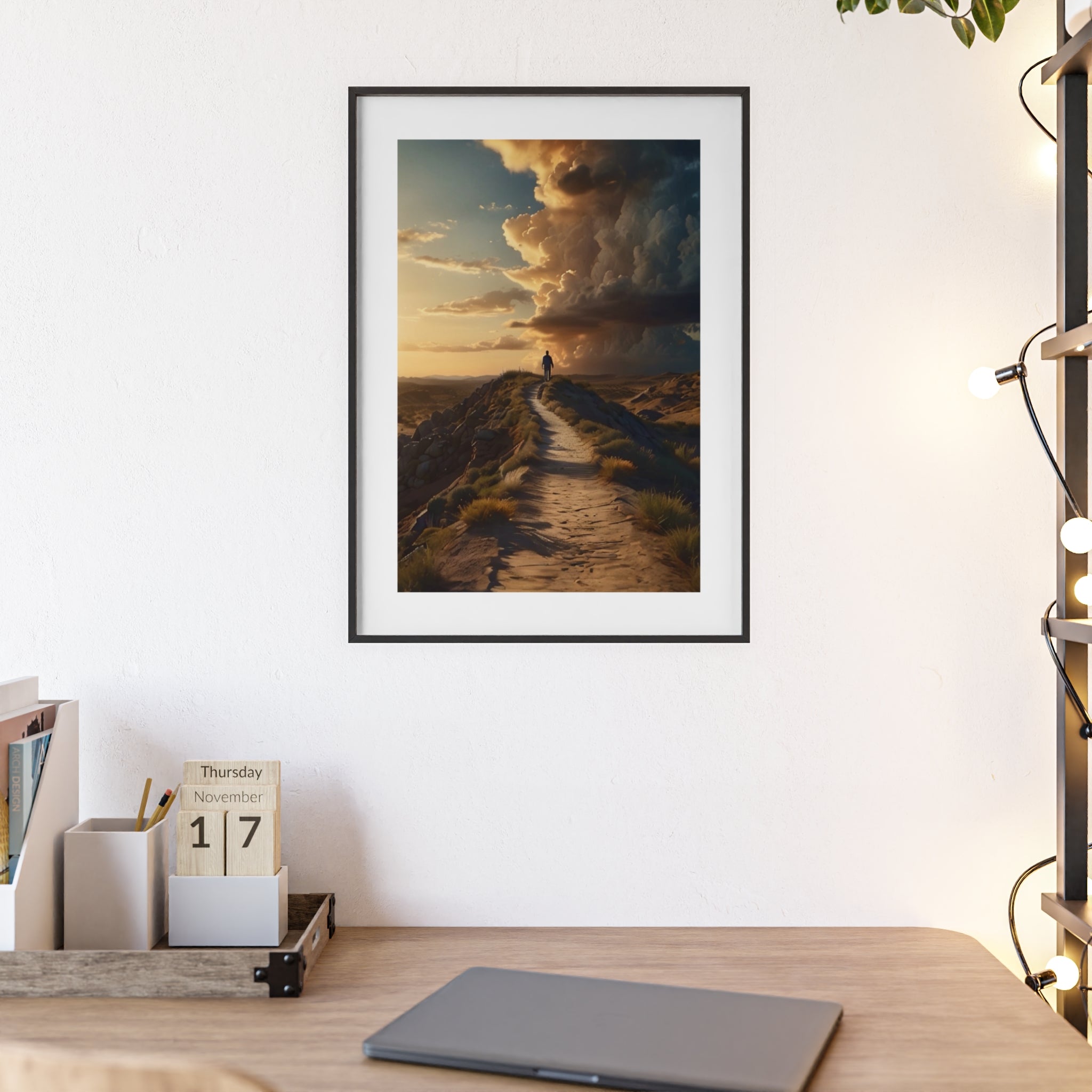 Poster mit Holzrahmen, Art.-Nr. FY 00122 P