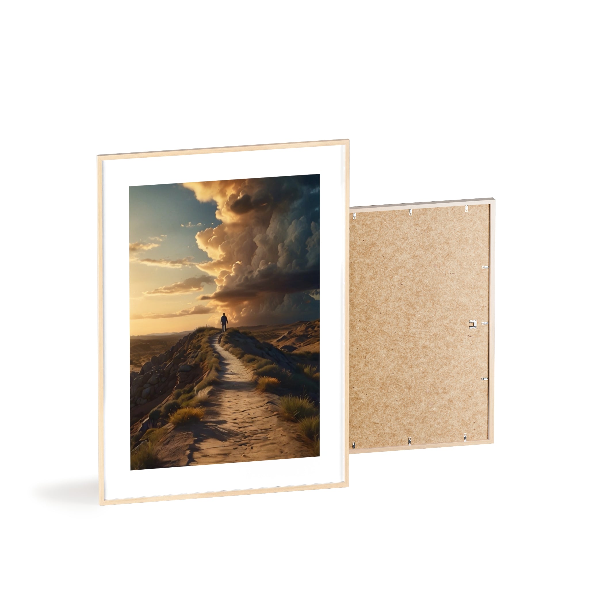 Poster mit Holzrahmen, Art.-Nr. FY 00122 P