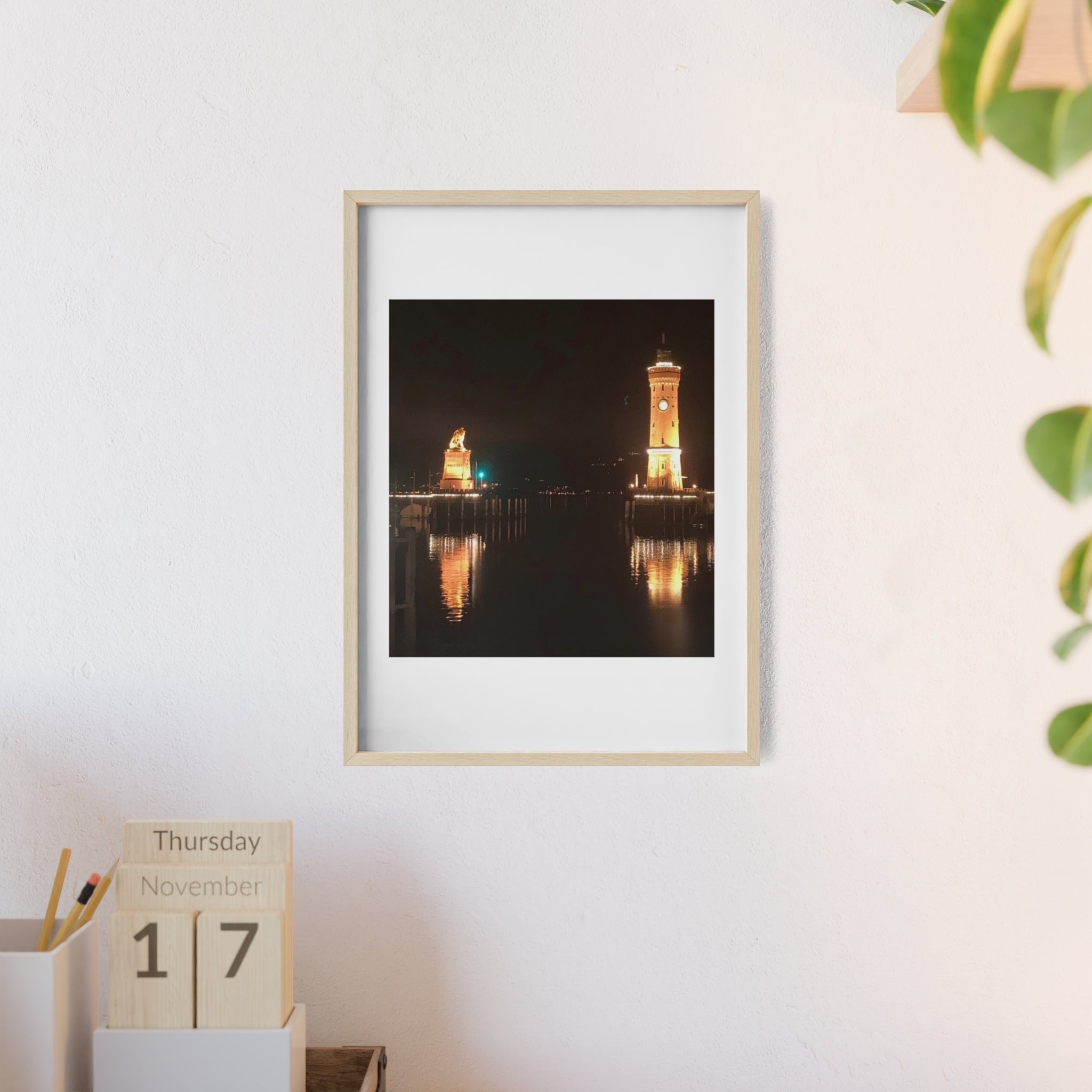 Poster mit Holzrahmen, Art.-Nr. NA 00102 P