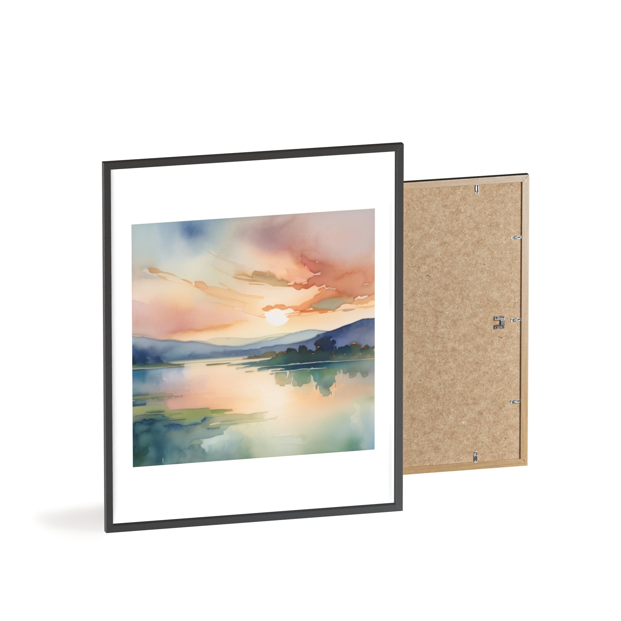 Poster mit Holzrahmen, Art.-Nr. FY 00137 P