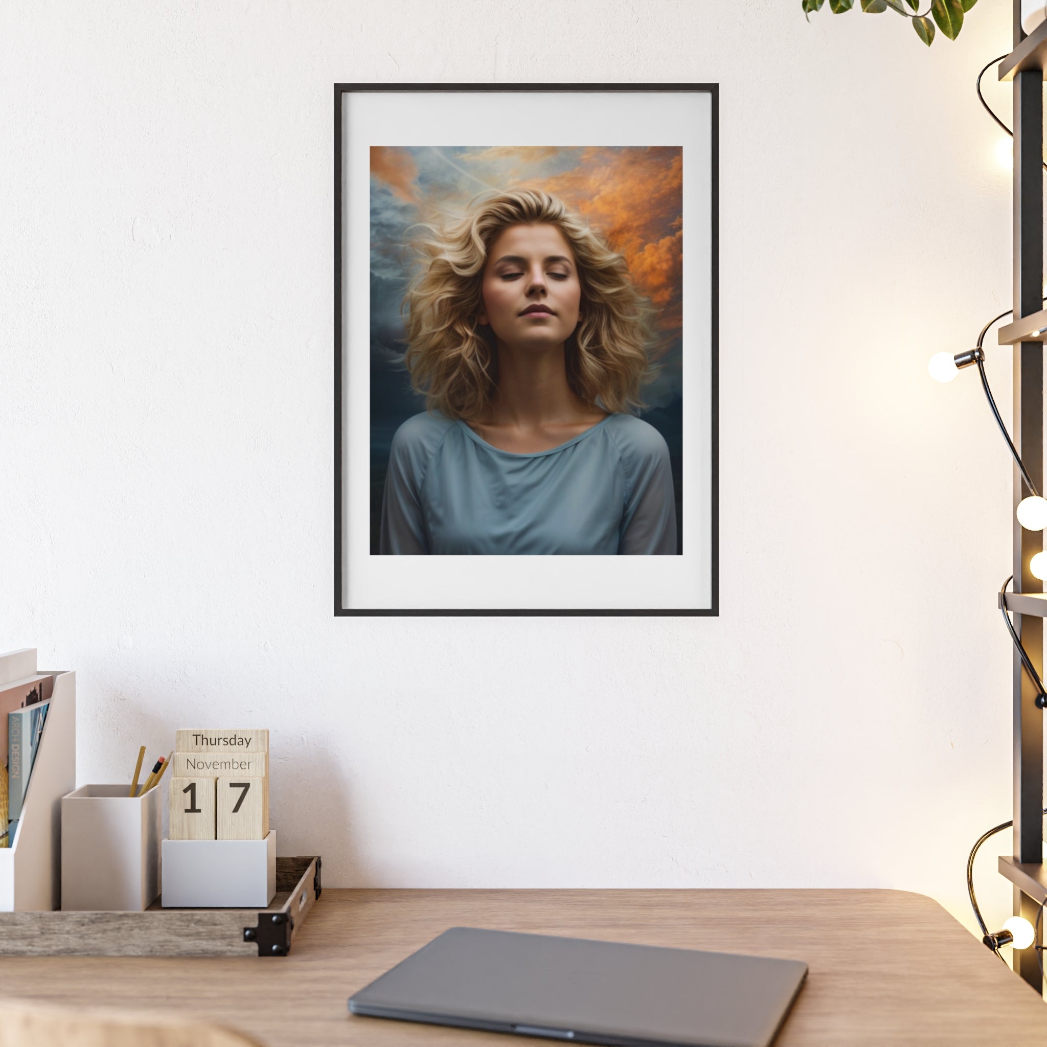 Poster mit Holzrahmen, Art.-Nr. FY 00109 P