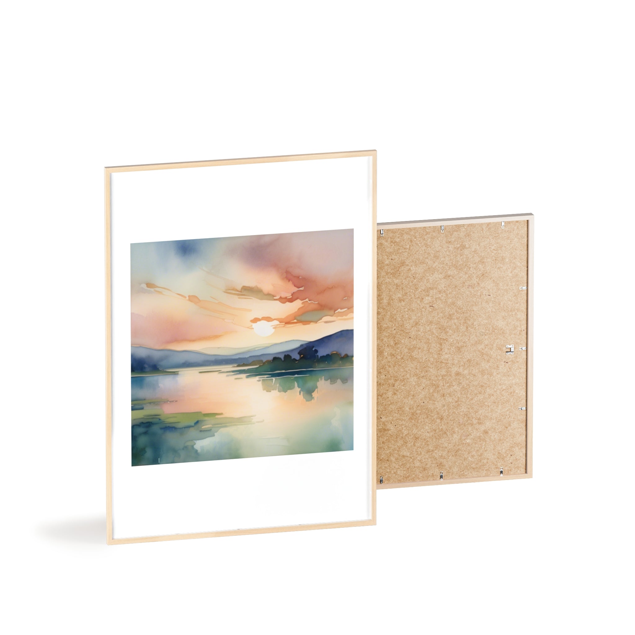 Poster mit Holzrahmen, Art.-Nr. FY 00137 P