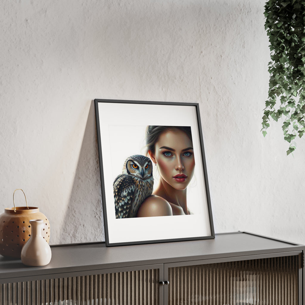 Poster mit Holzrahmen, Art.-Nr. AP 00130 P