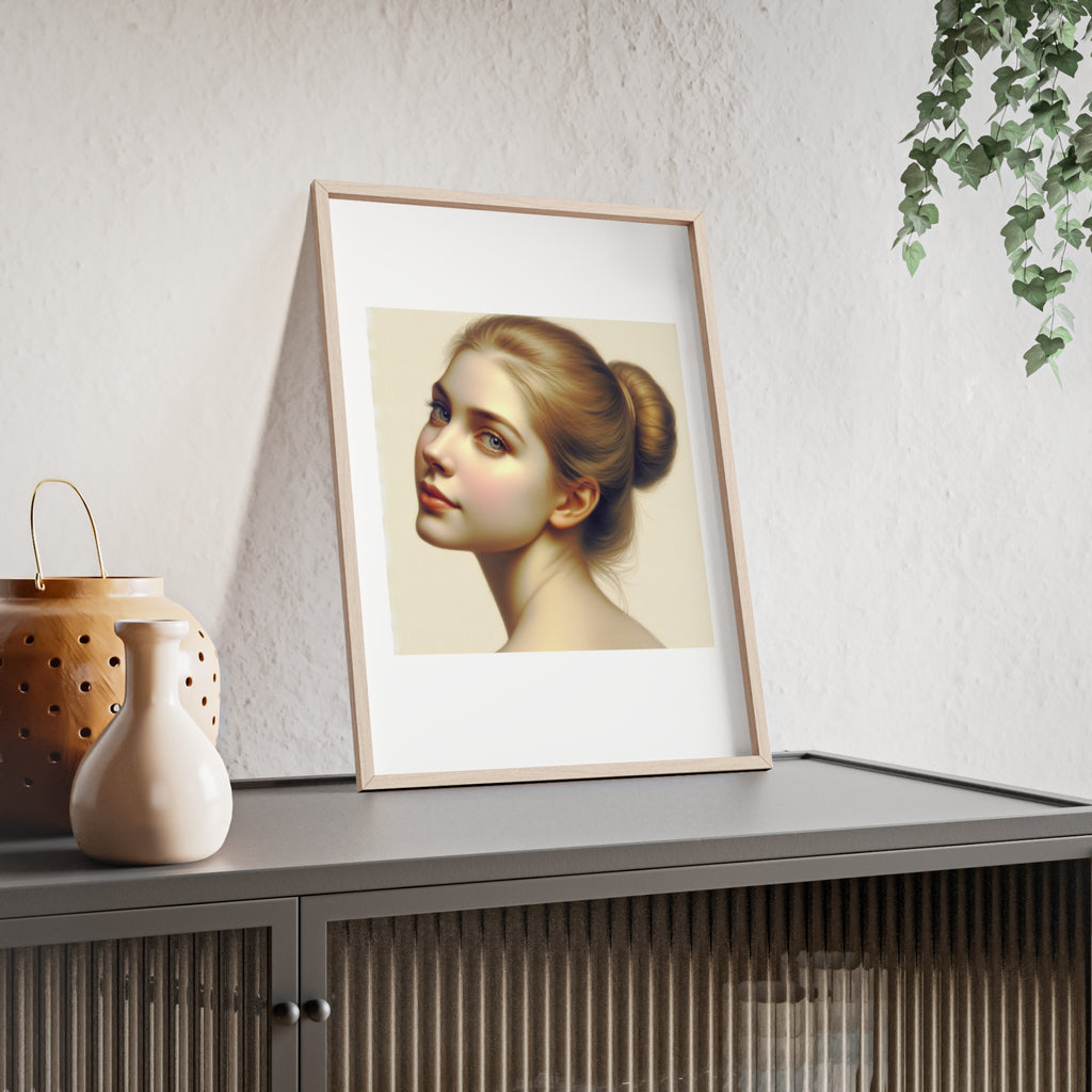 Poster mit Holzrahmen, Art.-Nr. AP 00105 P