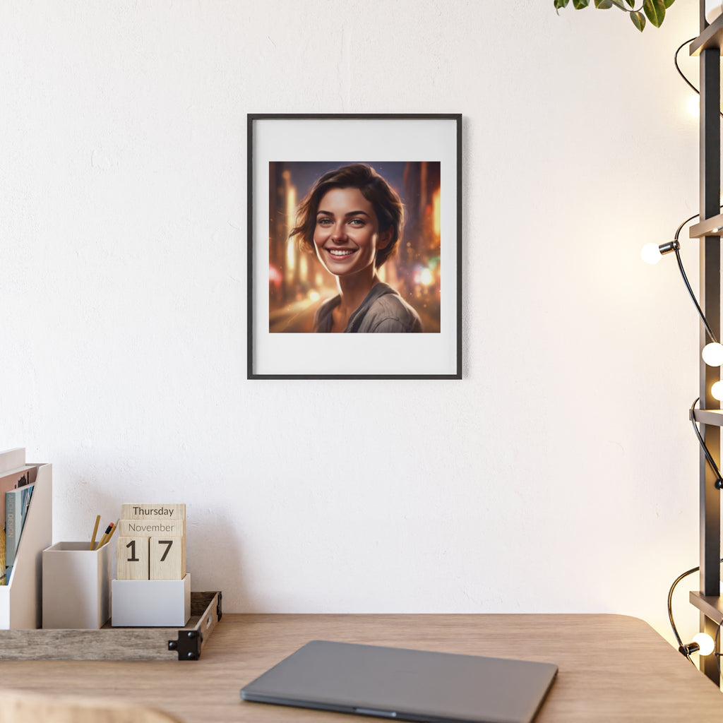 Poster mit Holzrahmen, Art.-Nr. AP 00160 P