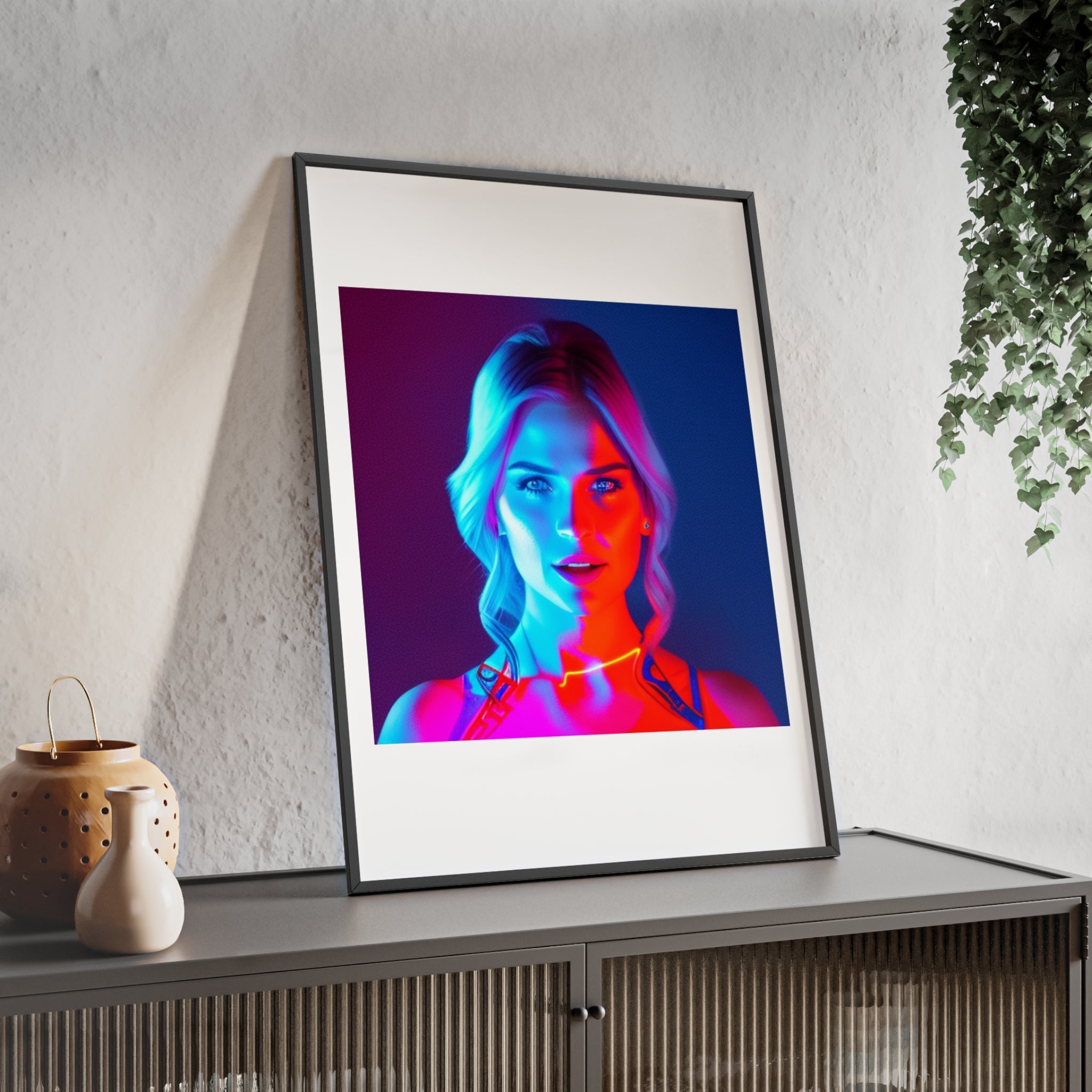 Poster mit Holzrahmen, Art.-Nr. AP 00101 P