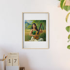 Poster mit Holzrahmen, Art.-Nr. AP 00107 P