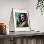 Poster mit Holzrahmen, Art.-Nr. FY 00121 P