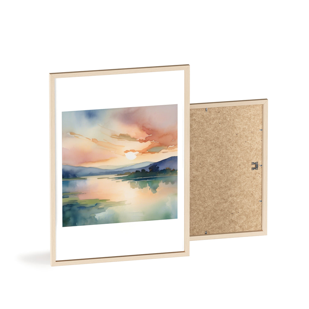 Poster mit Holzrahmen, Art.-Nr. AP 00148 P