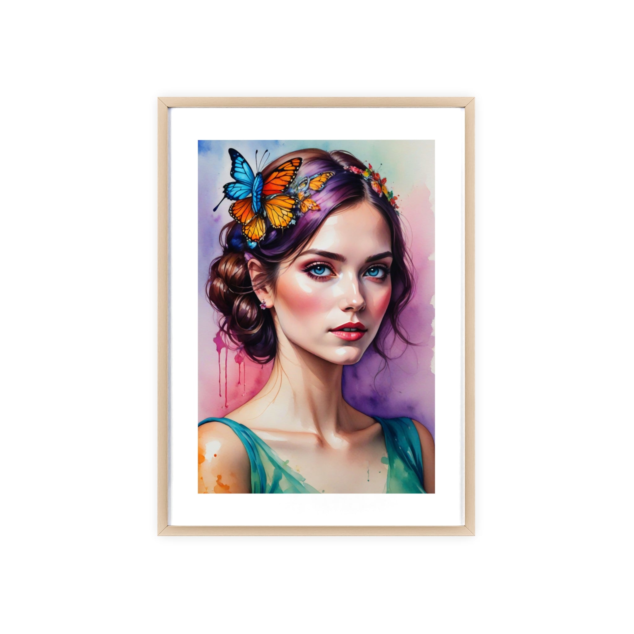 Poster mit Holzrahmen, Art.-Nr. AP 00140 P