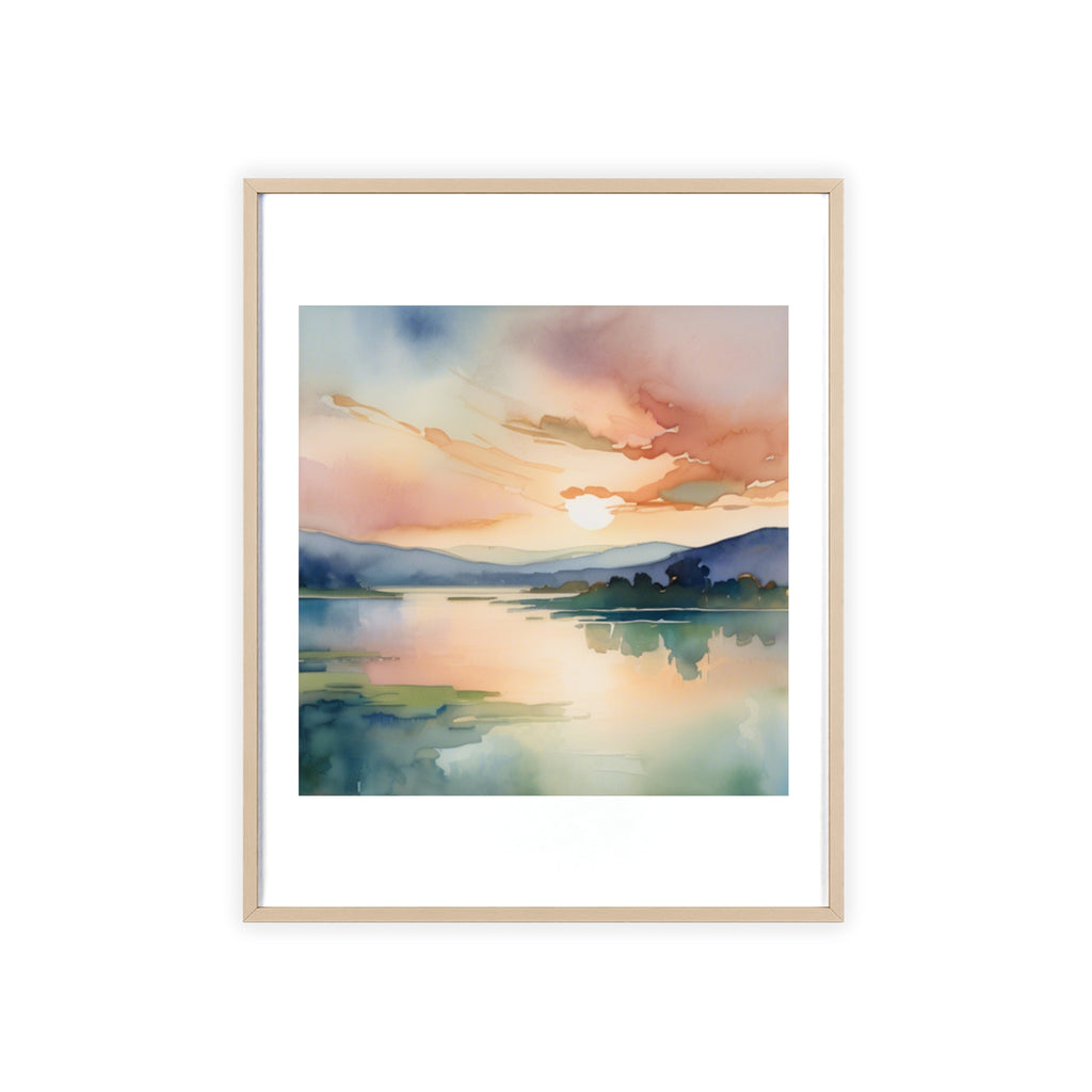 Poster mit Holzrahmen, Art.-Nr. FY 00137 P