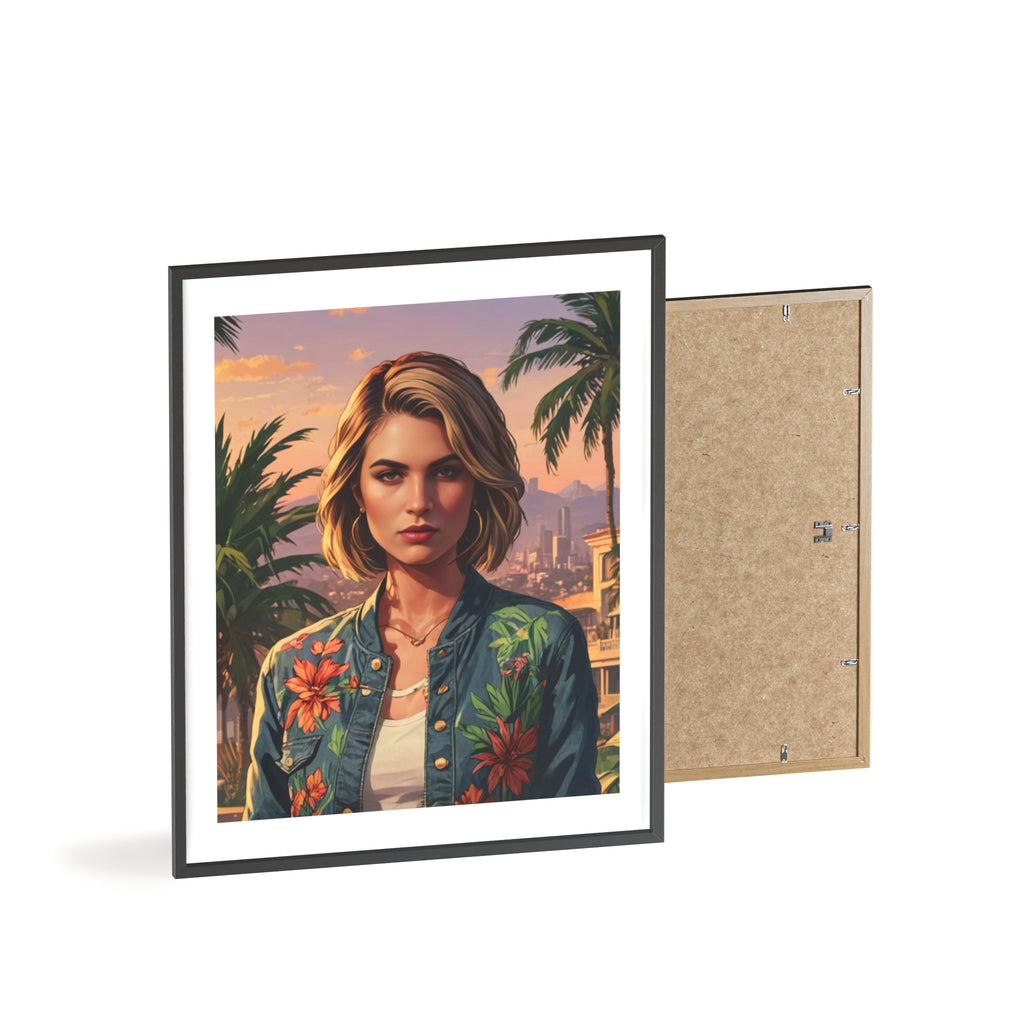 Poster mit Holzrahmen, Art.-Nr. AP 00151 P