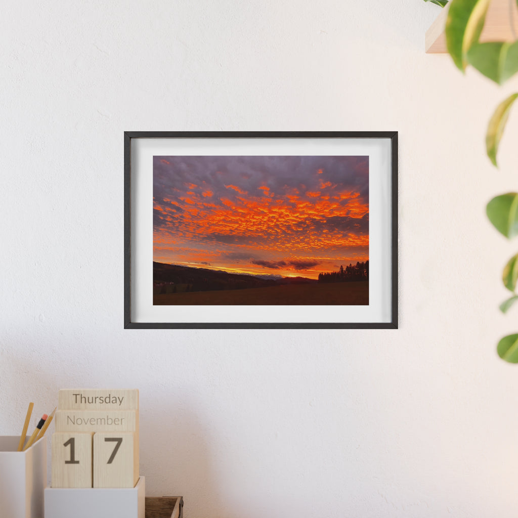 Poster mit Holzrahmen, Art.-Nr. NA 00125 P