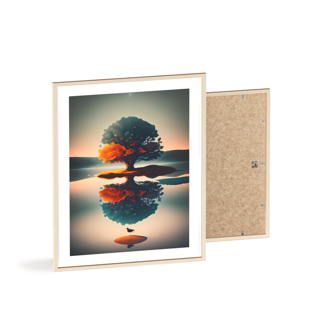 Poster mit Holzrahmen, Art.-Nr. FY 00126 P