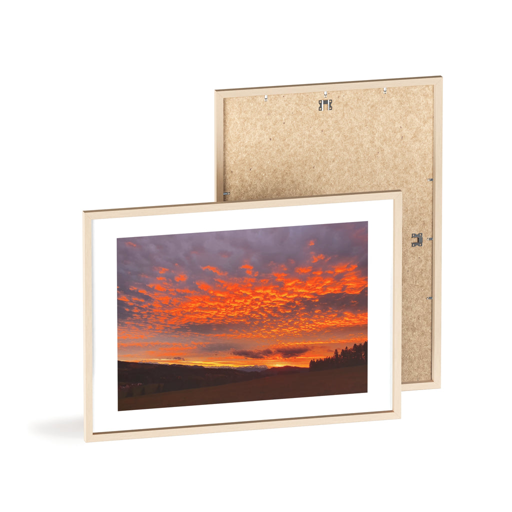 Poster mit Holzrahmen, Art.-Nr. NA 00125 P