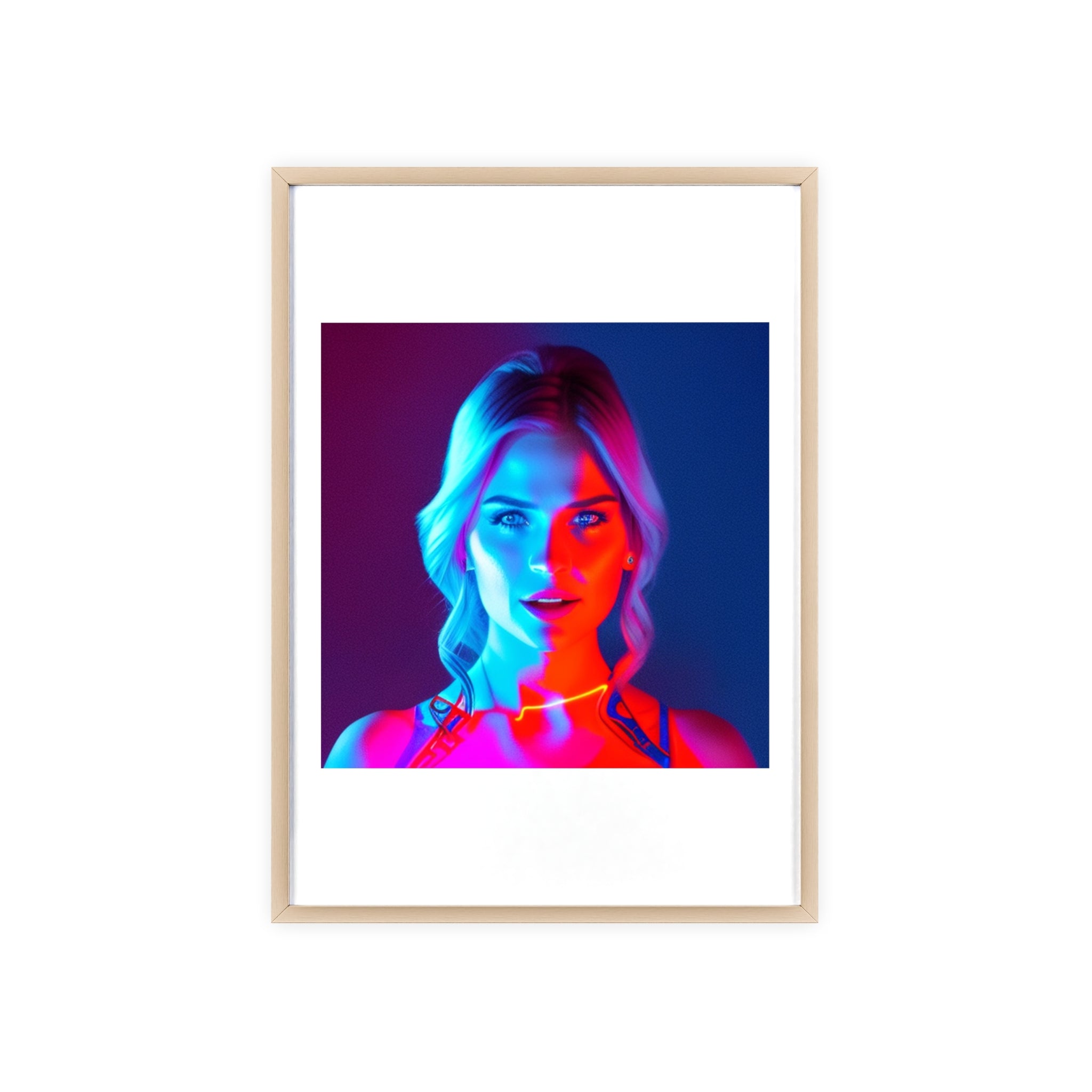 Poster mit Holzrahmen, Art.-Nr. AP 00101 P