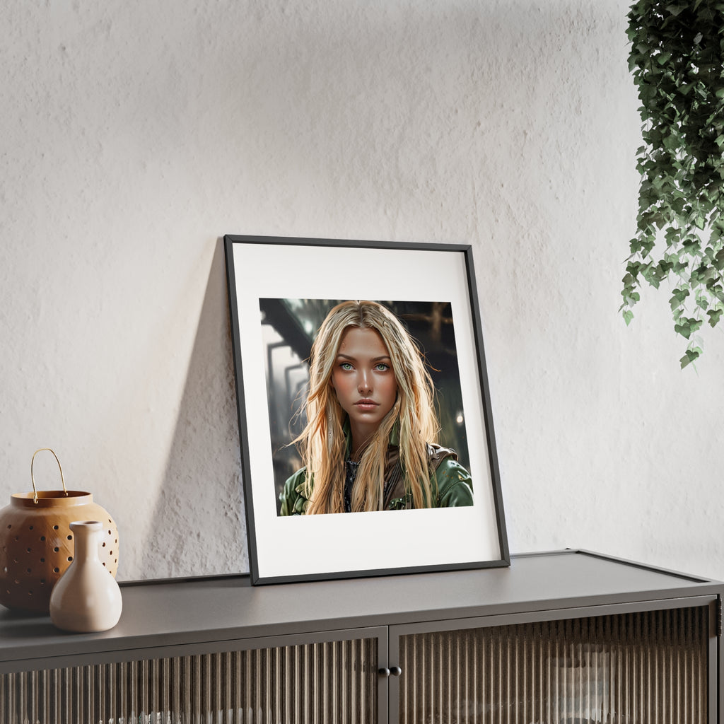 Poster mit Holzrahmen, Art.-Nr. AP 00164 P