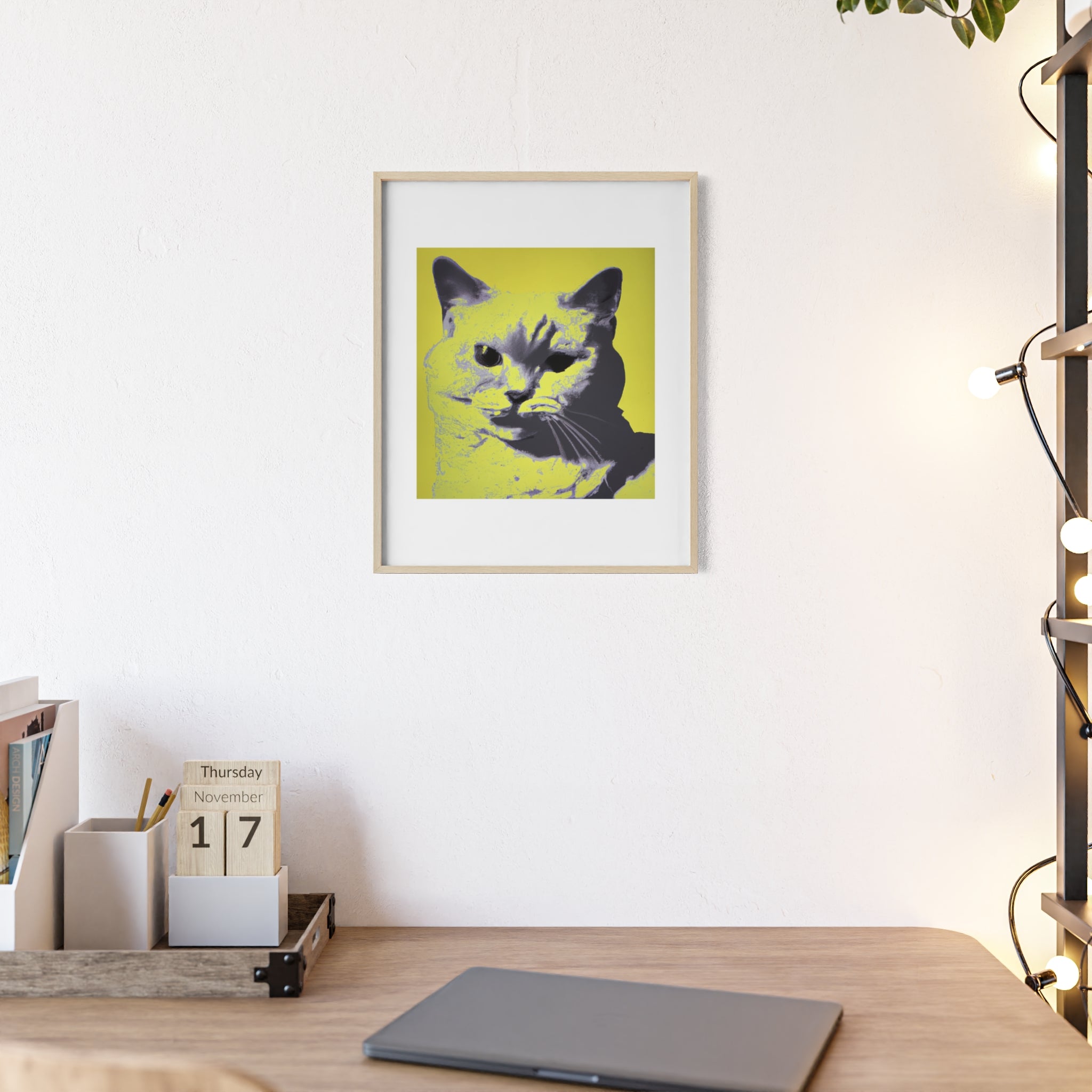 Poster mit Holzrahmen, Art.-Nr. FY 00135 P