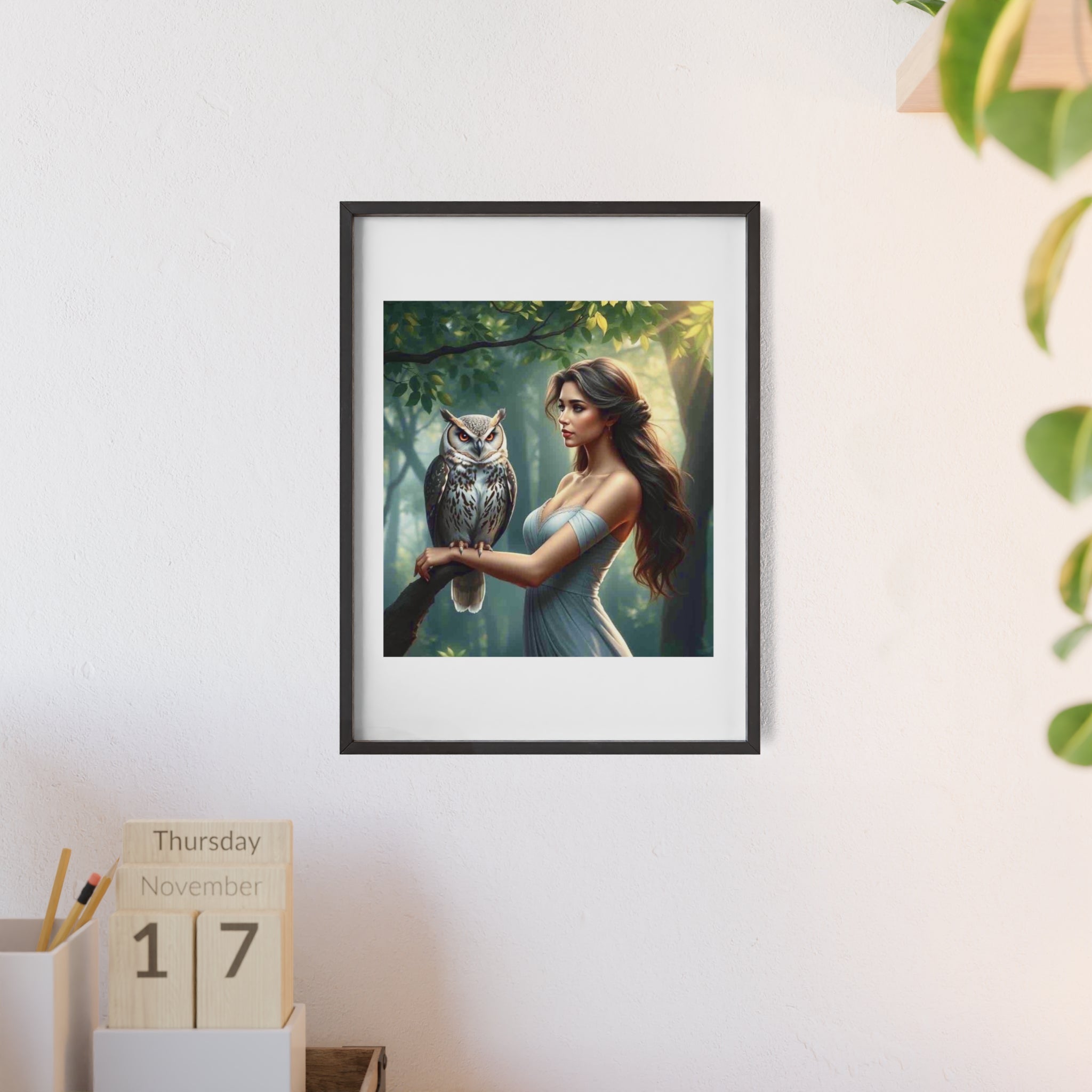 Poster mit Holzrahmen, Art.-Nr. FY 00120 P